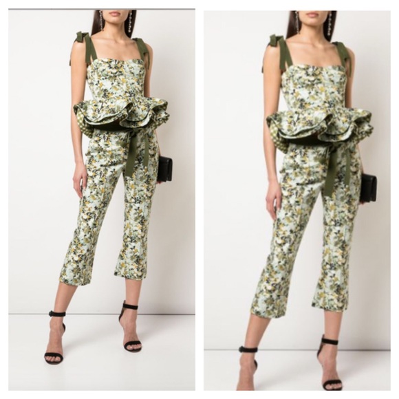 Silvia Tcherassi Junquillo floral peplum TOP - Picture 3 of 16